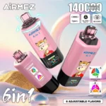 Airmez FOX 140000 Puffs 6 IN 1 – 140 000 pyknięć i 6 smaków w jednym e-papierosie - imagine 3