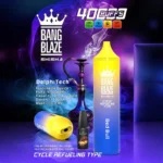 Bang Blaze Shisha 40000 Puffs – Niezrównana moc i smak w jednym urządzeniu - imagine 9