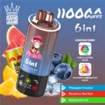 Bang Leader 110000 Zaciągnięć 6w1 – Jednorazowy E-Papieros z Ładowaniem USB-C i Regulacją Smaków - imagine 12