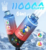 Țigară electronică de unică folosință Bang Leader 110.000 Puffs 6 în 1 cu încărcare USB-C și reglare a aromei