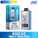JNR MEGA BOX PRO 50000 Puffs – Najlepszy Jednorazowy Vape o Imponującej Wydajności i Nowoczesnym Designie - imagine 2