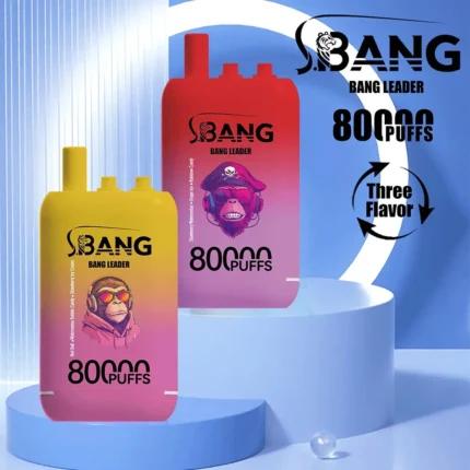 Bang Leader 80000 Puffs – Țigară electronică de unică folosință en-gros, cu performanță și arome pentru ore lungi de utilizare!