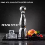 Humo AZUL Limited Edition Vape 15000 zaciągnięć – 2% + 5% nikotyny – Mocny jednorazowy e-papieros - imagine 3