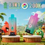 Vape Bang King 200K Puffs – 8 arome într-unul, rezistență dublă, afișaj LED