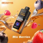 Merry Mi Mecha Pro 35000 Puffs – jednorazowy e-papieros ze Smart Display - imagine 3