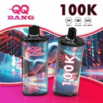 QQ Bang 100K Puffs - jednorazowy vape Dual Mesh z USB-C - imagine 3